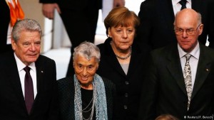 Joachim Gauck. Ruth Klüger, Angela Merkel, Norbert Lammert