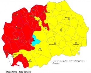 Maqedonia etnike harta