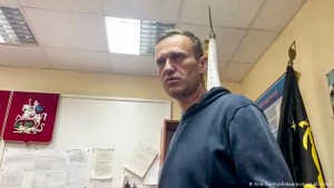 Navalny në stacionin e policisë, 18 janar 2021