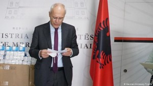 Peter Zingraf, Ambasadori gjerman në Tiranë