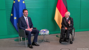 Glauk Konjufca dhe Wolfgang Schäuble