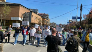 Protesta studentet Tetove