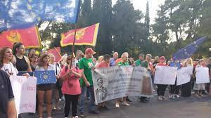 podgorice protesta