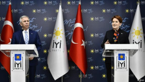 Mansur Yavaş dhe opozitarja e İYİ , Meral Akşener