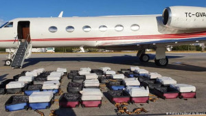 Avion turk konfiskohet me drogë në Brazil