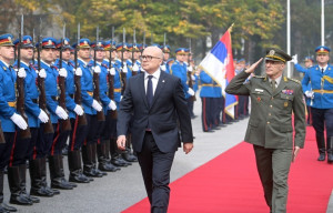 Ministri i ri i Mbrojtjes në Qeverinë e Serbisë, Milosh Vuçeviq