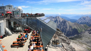 Birraria në malin Zugspitze në Mynih