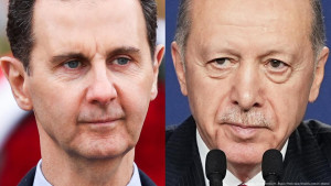 Bashar al-Assad dhe Rexhep Taip Erdogan